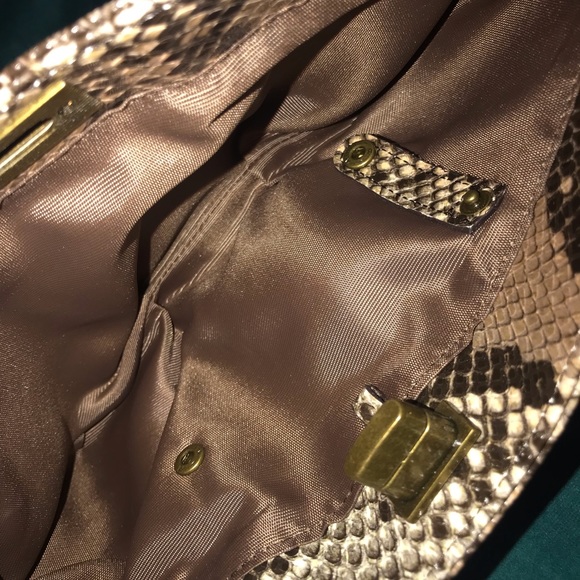 Jessica Simpson Faux snakeskin wristlet - Picture 6 of 6